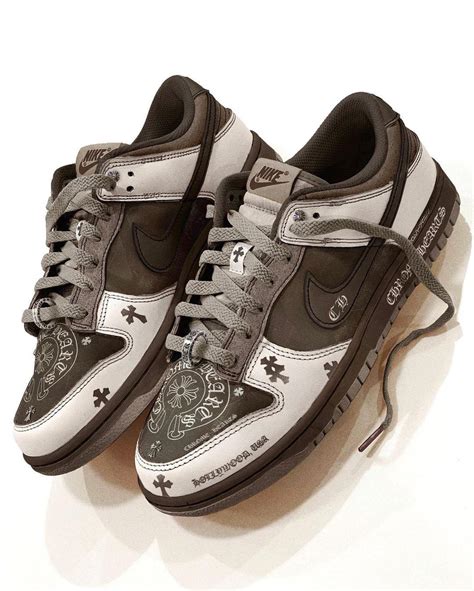 nike dunk chrome hearts|Chrome Hearts sneakers for sale.